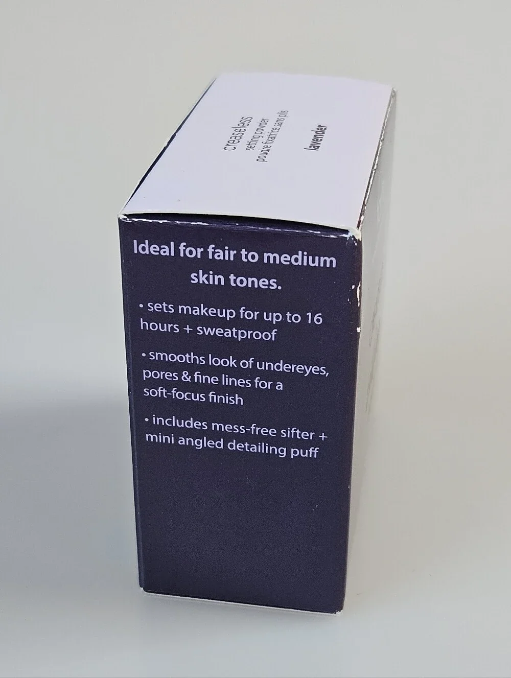 NIB Tarte Lavender Creaseless Setting Powder
